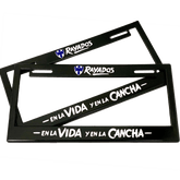 Portaplacas Rayados